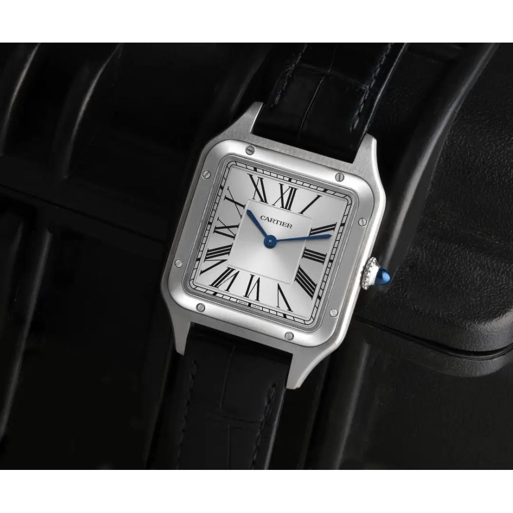 Cartier Dumont Silver Black