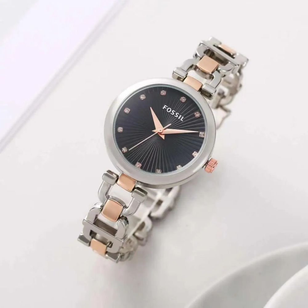 Fossi_l Kerrigan Sunray Rose Two Tone Black