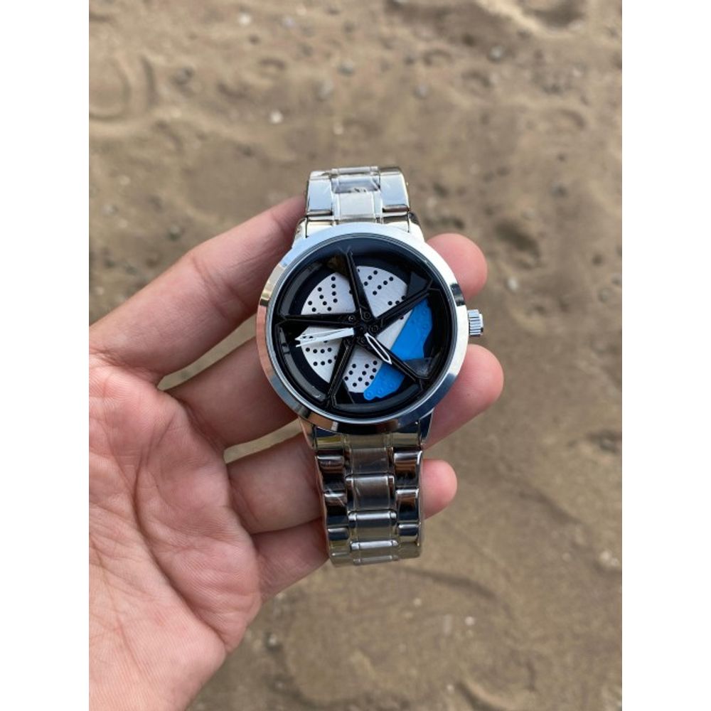 Fosil Spinner silver sky