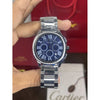Cartie r Santos Silver Blue Limited Edition Watch