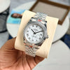 Zr Rollex date just 41mm stainless steel white dial