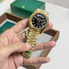 Rollex Day Date 40MM Black Dial