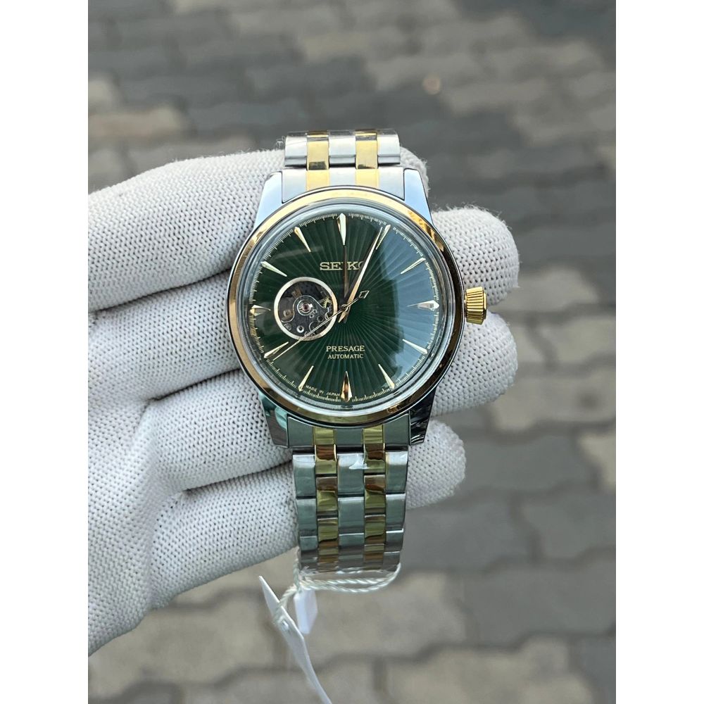 Seik_o Pressage Automatic Two Tone Green