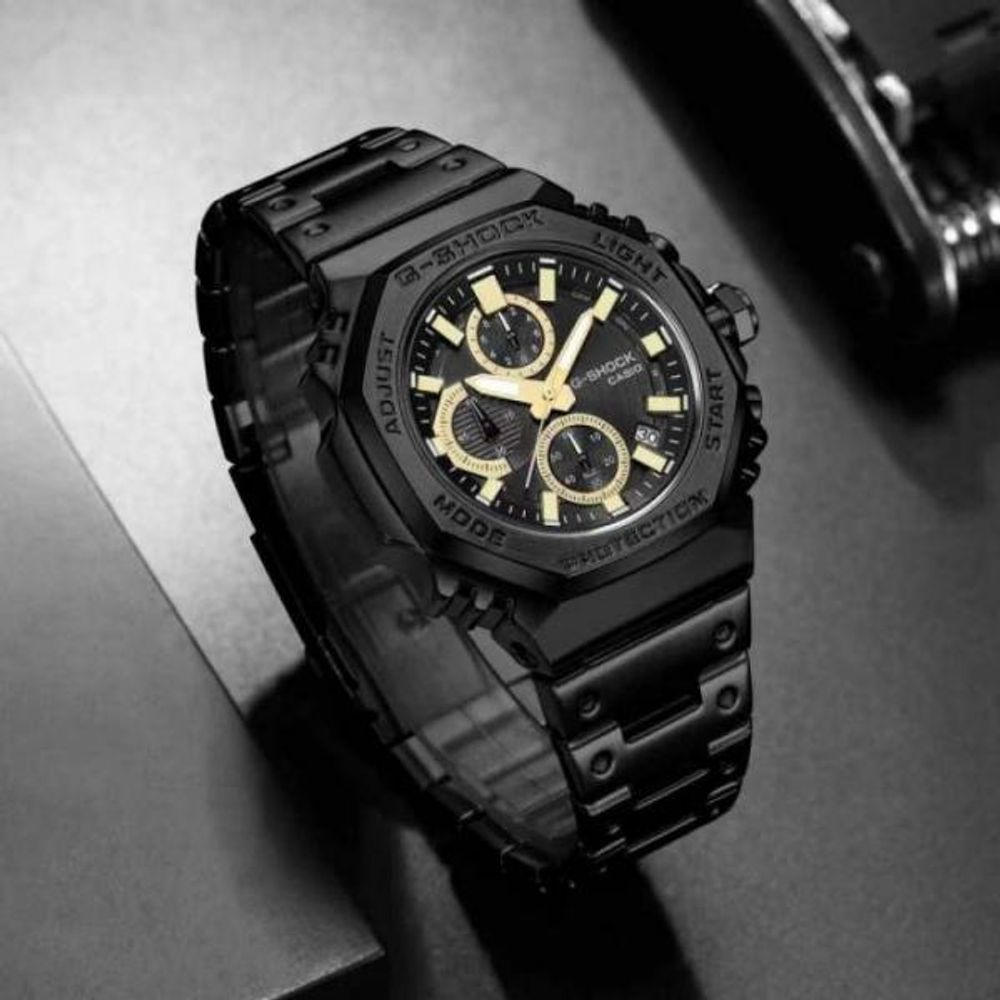 Casi o gshock gmc-b2100 black gold 633