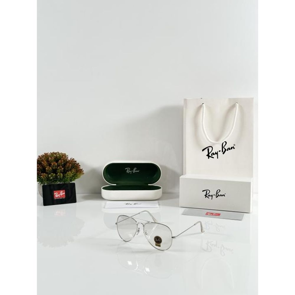 RB Aviator 3026 Silver Day Night Colour Chang