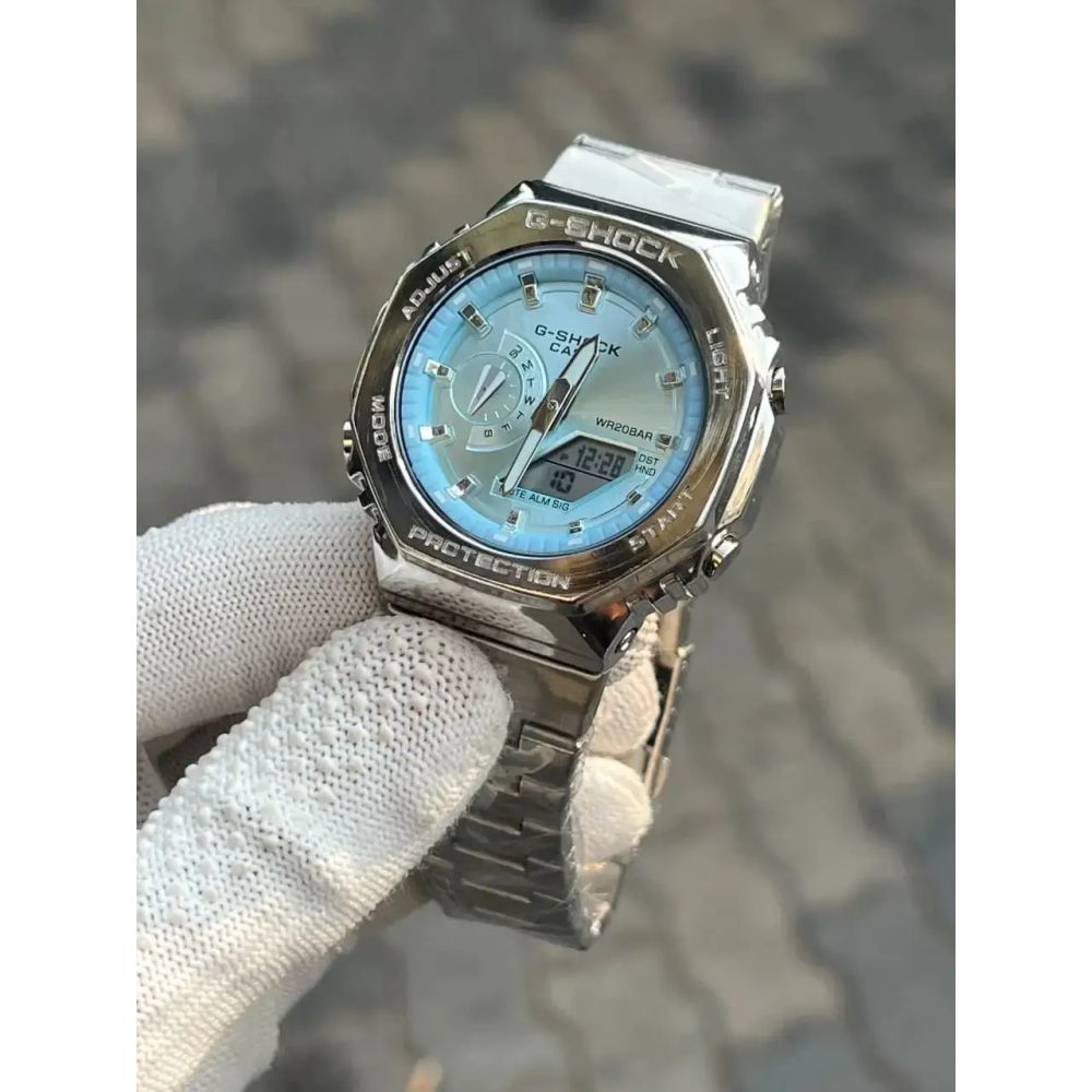 G Shock Gm 2100 TiffanY Blue Chain