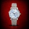 Seiko Pressge Cocktail Time GMT Stainless Steel Sky Blue Dial