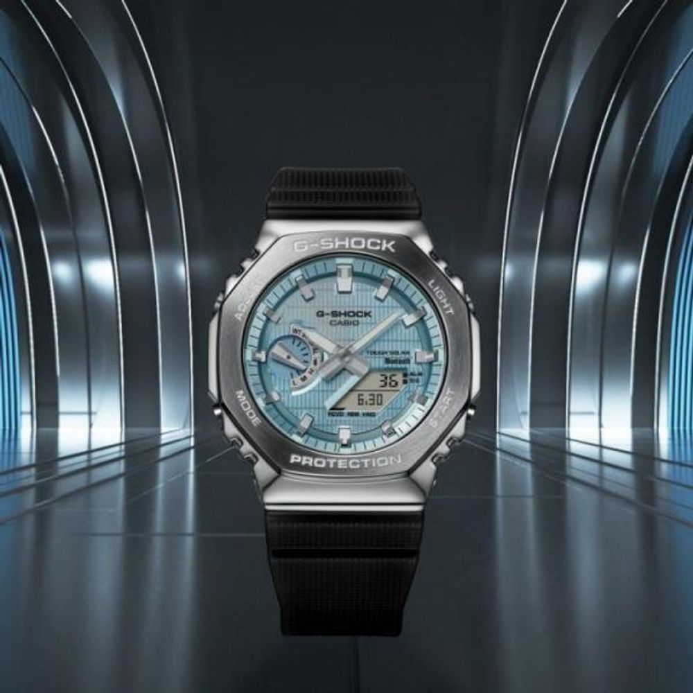 G shock GM 2100 Silver Tiffany