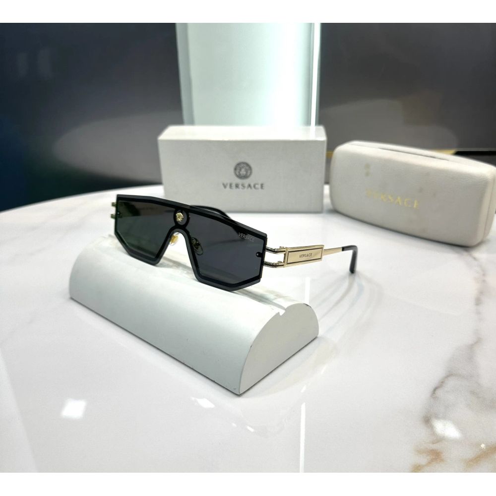 Versac e Gold Black Metal Premium Shades 9995