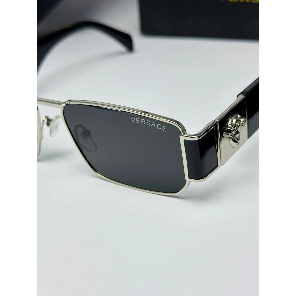 Versace 25812 Silver Black