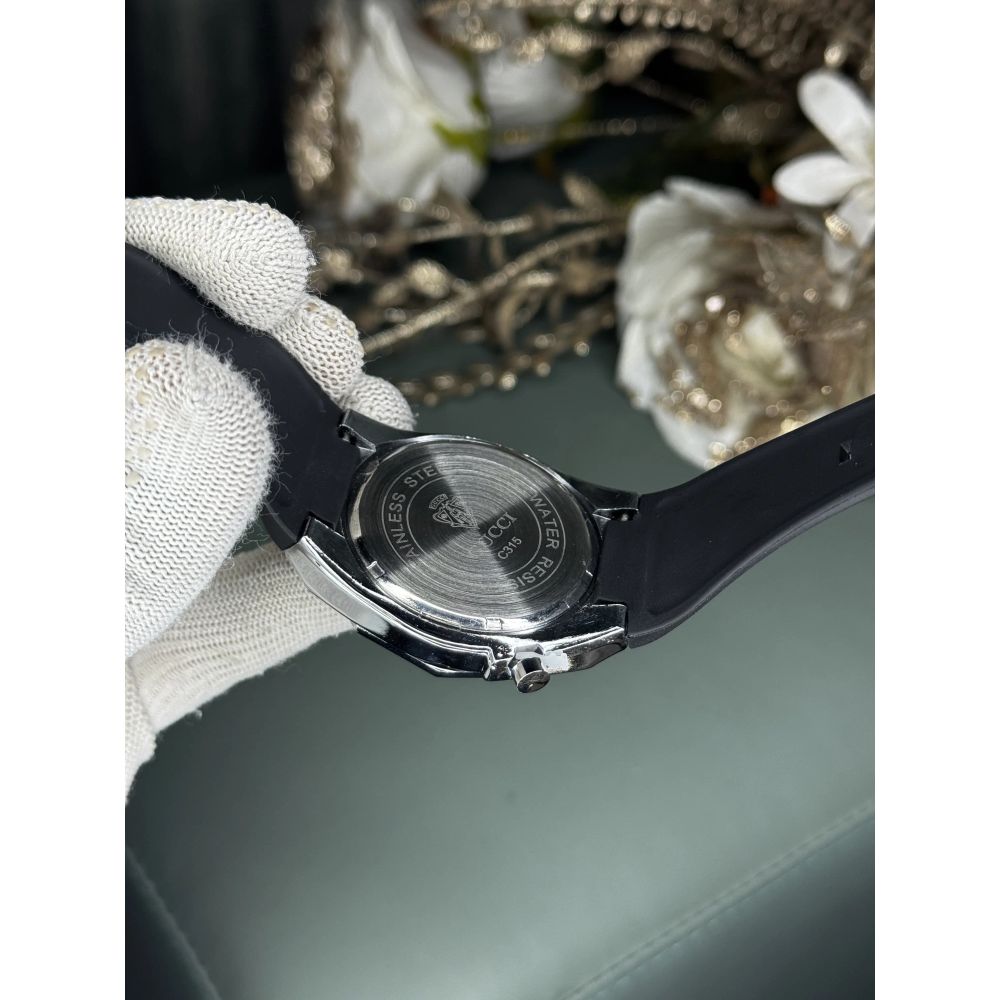 Gucc i All Black Premium Quartz Watch