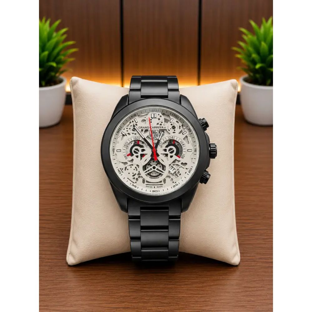 Tag Huer Carrera CR7 CAL 1887 BLACK GREY AT374