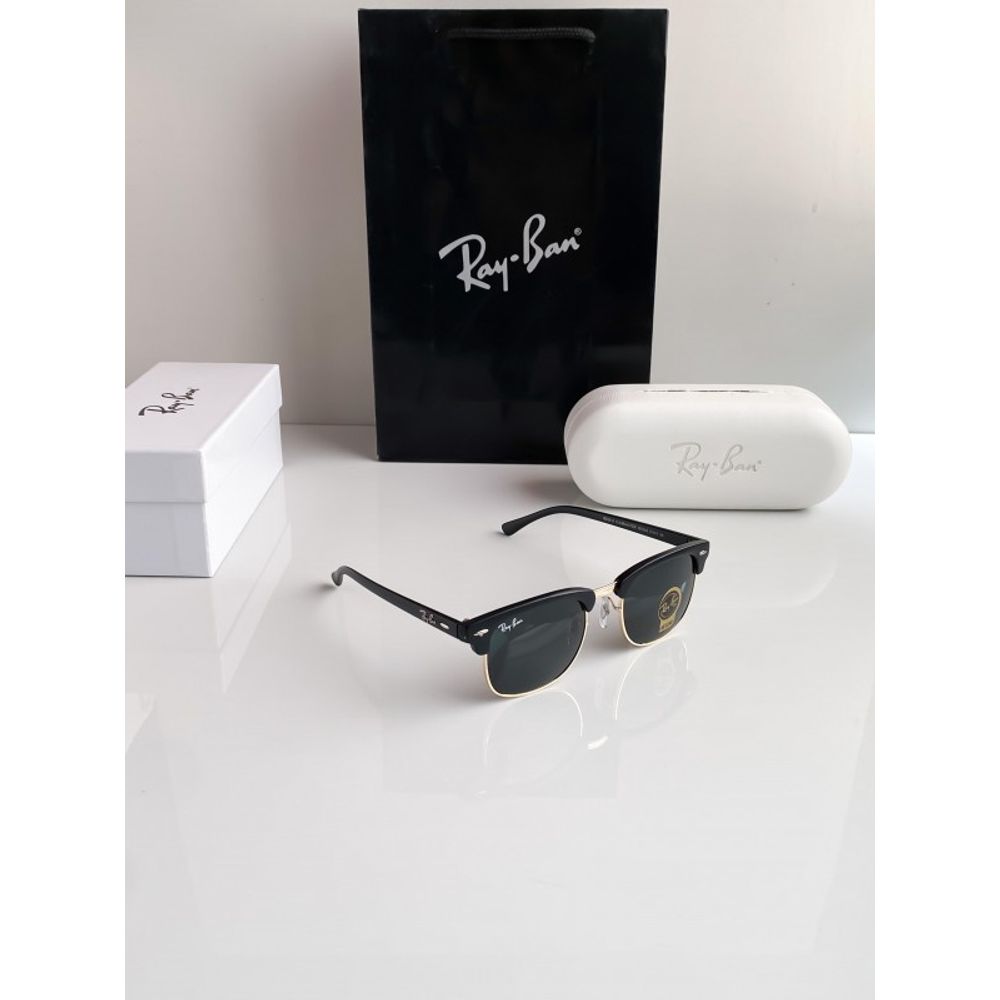 Rey ban gold black club master 3016