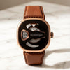 Seven Friday M-Series Square Dark Brown Copper Black Dial