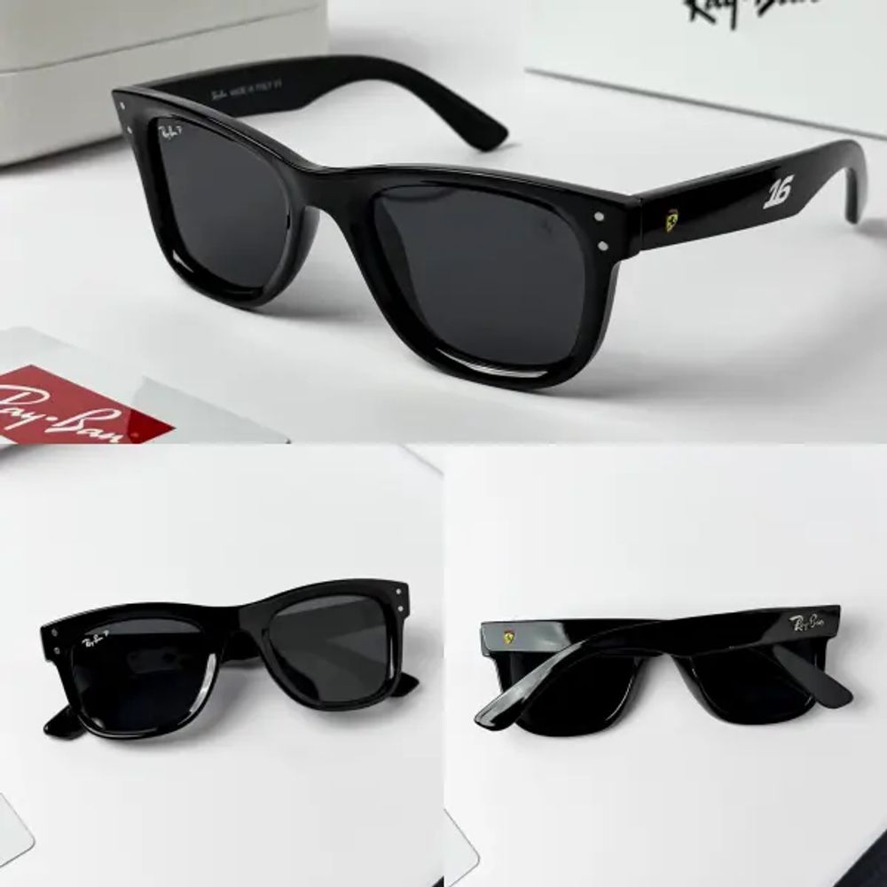 REY BAN BLACK FERRARI 0502