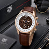 TAG Heueer Carrera Mikrograph 1100th of a Second brown
