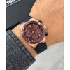 MOVADO BURGUNDY