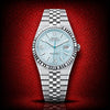 Rollex Land Dweller Silver Blue 40MM