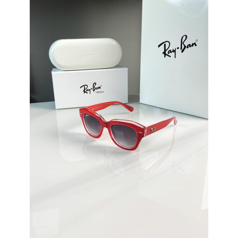 Rey ban red black 2186