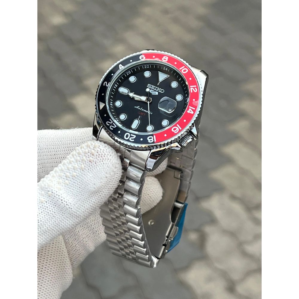 Seik_0 5 Sports GMT Swift Movement Back Open