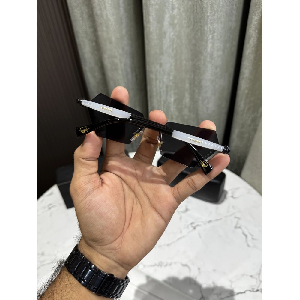 Moscot White Black Premium Shades 6242