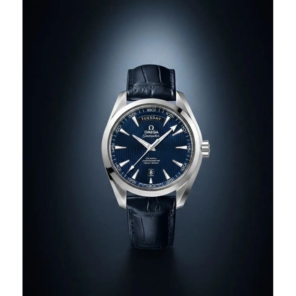0mega Seamaster Aqua Tera Chronometer 150m Blue