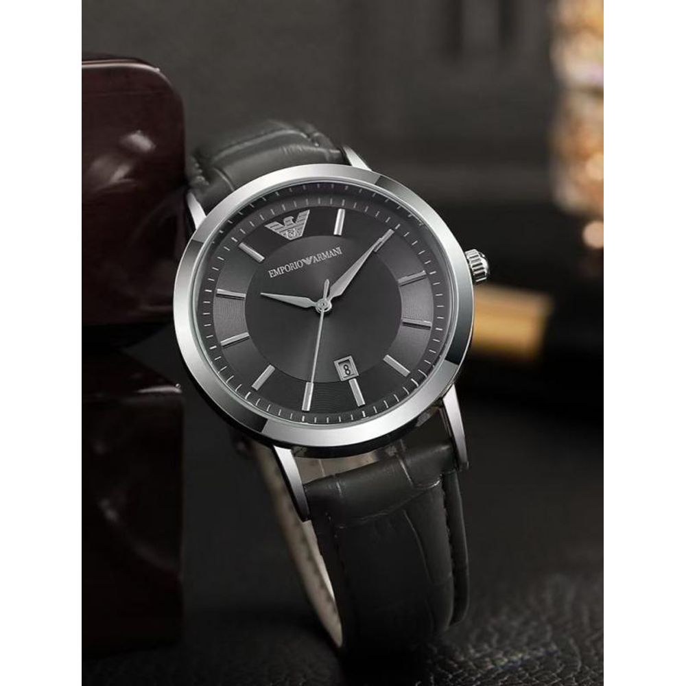 Emporio Arma i Premium MenSwach (GreySilver)