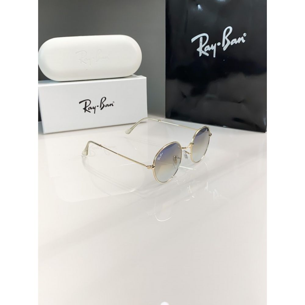 Rey ban 3447 gold blue
