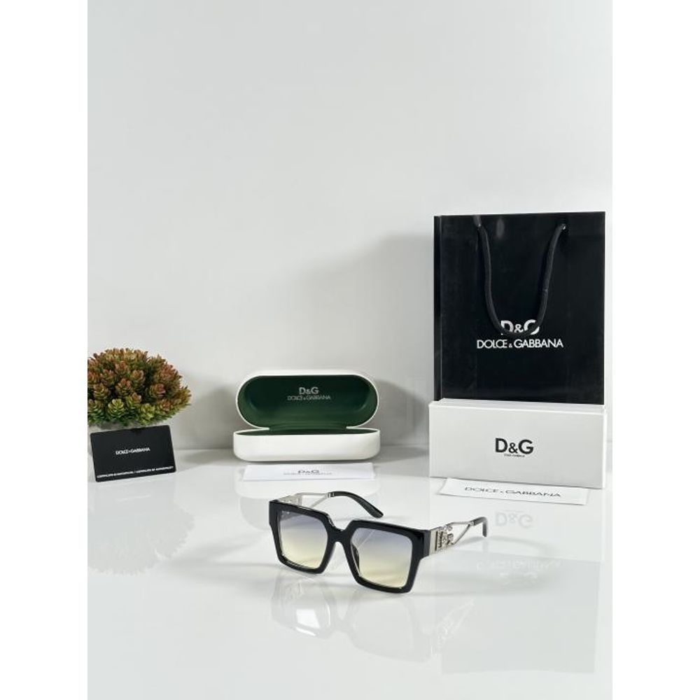 Dolche Gabana_8932 Silver Black Green DC