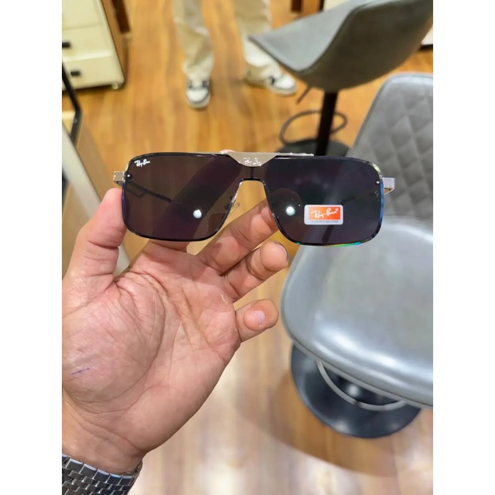 Rayban 24026 silver black
