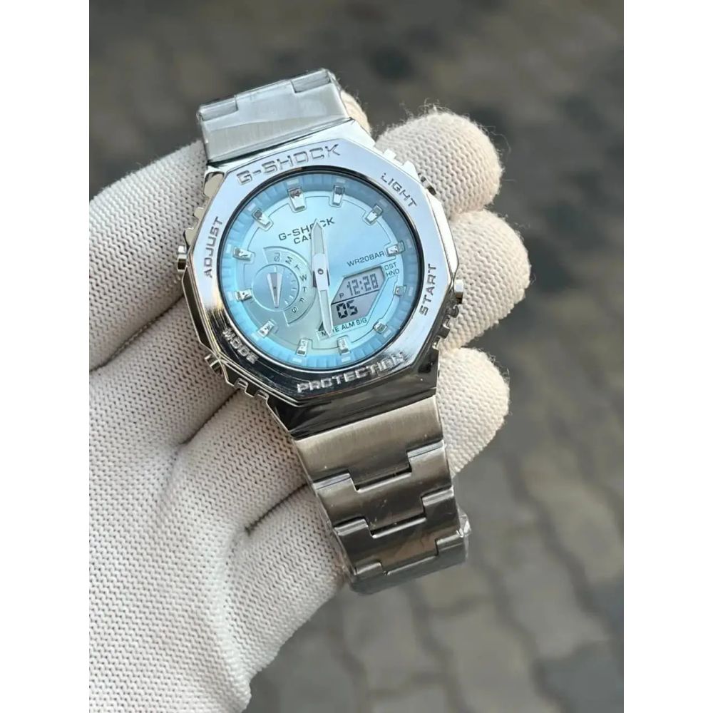 G Shock Gm 2100 TiffanY Blue Chain