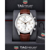TAG Heueer Carrera Calibre 1887 Automatic Chronograph brown and white
