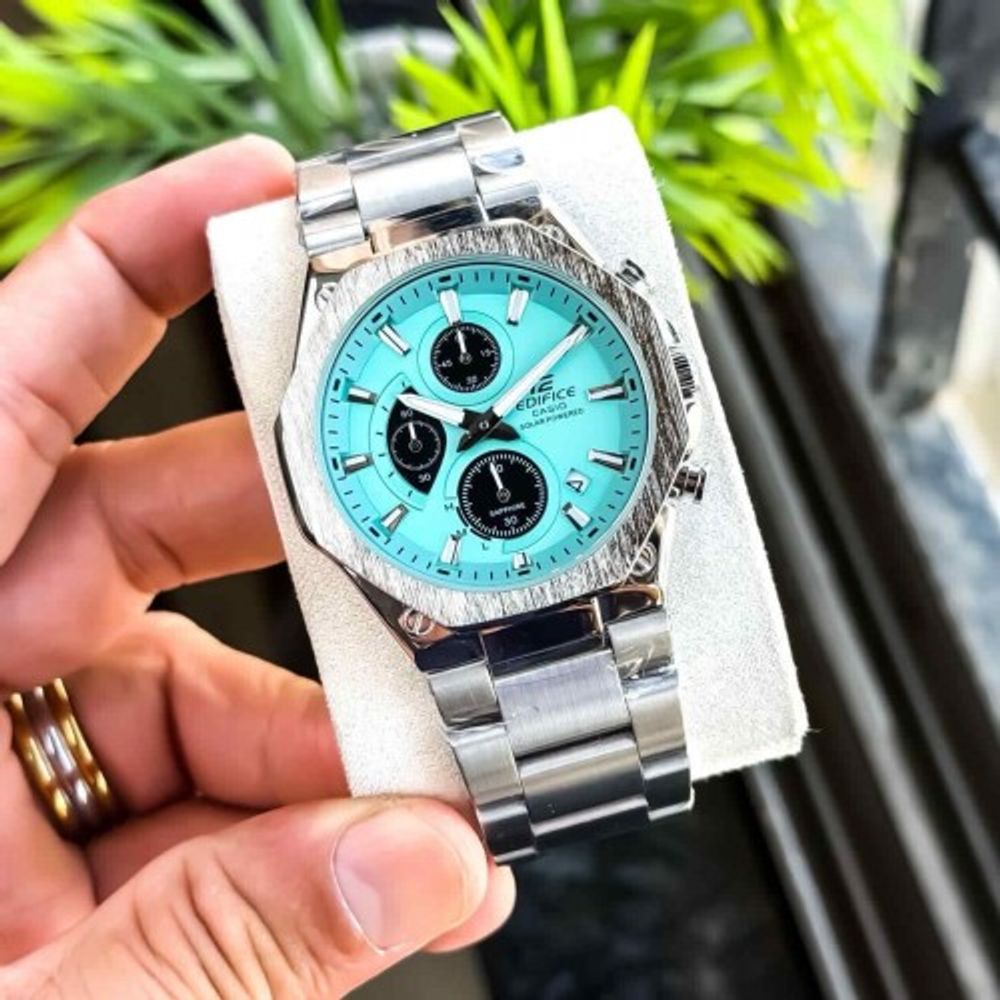 EDIFICE_SILVER-SKY-BLUE
