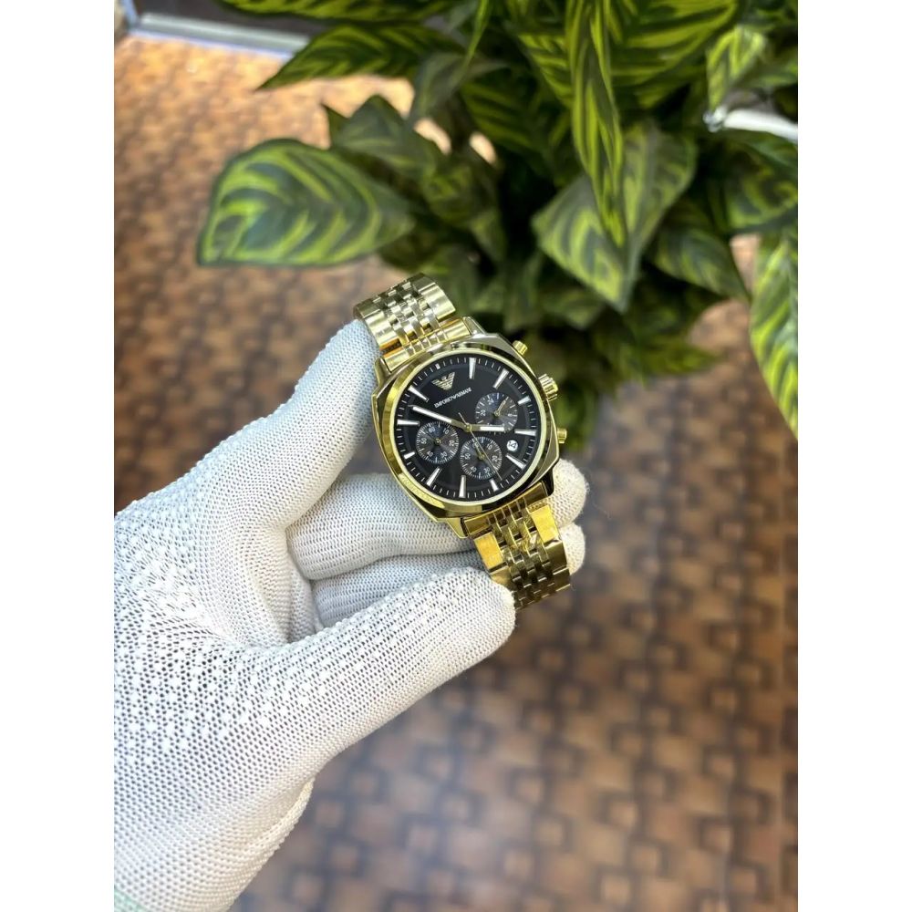 Emporio Armani Antonio Chronograph Gold