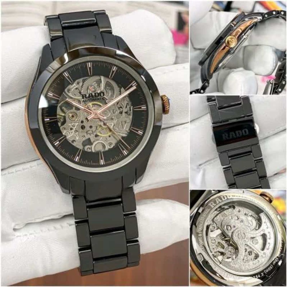 RADO SKELETON OPEN HEART ROSEGOLD