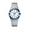 Omegg_a Constellation Co-Axial Chornometer White Dial Blue chorno