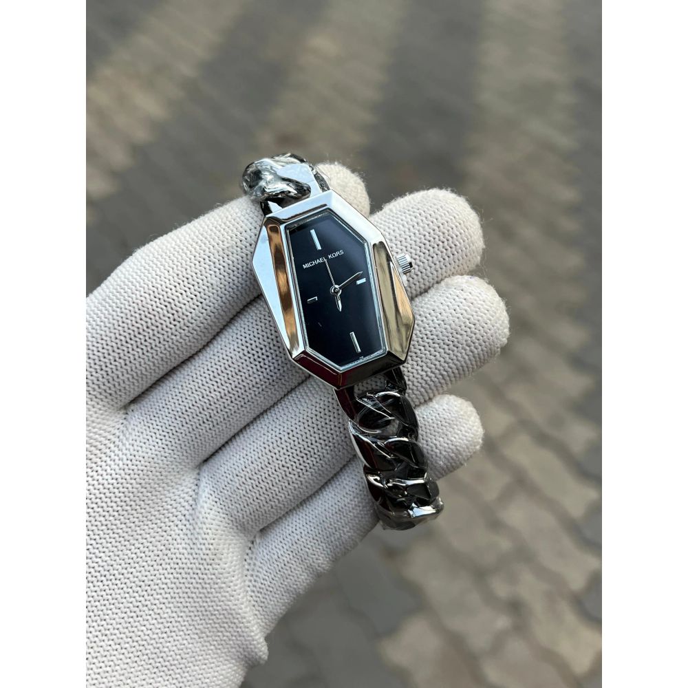 Michae_l Kors Silver Black