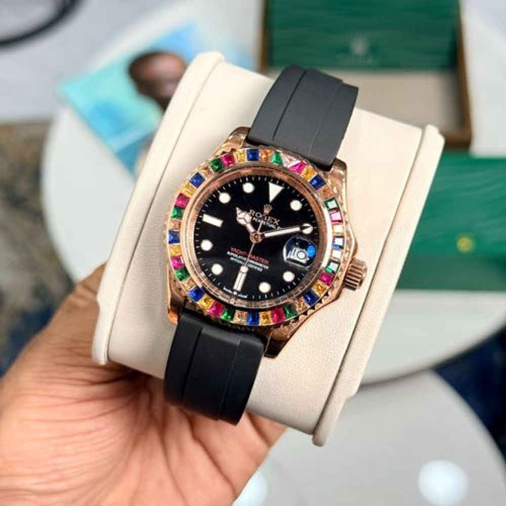 Rollex Yachtmaster Off Catalog 40MM Tutti Frutti Bezel