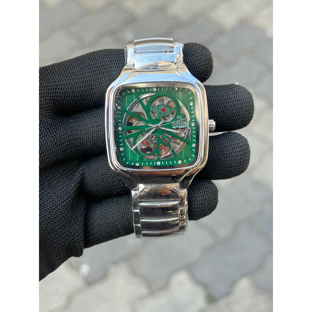 ra_do Square Silver Green