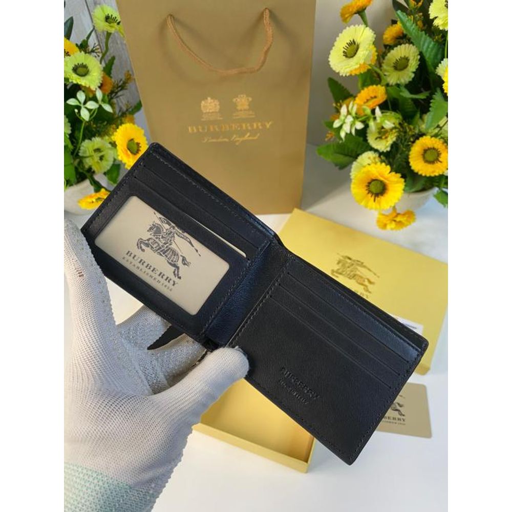 Burber_y premium wallet combo wid og box & accessories