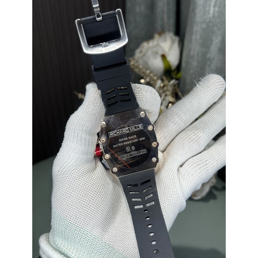 Richard Mille RM3501 Black Chronograph Special Edition Watch