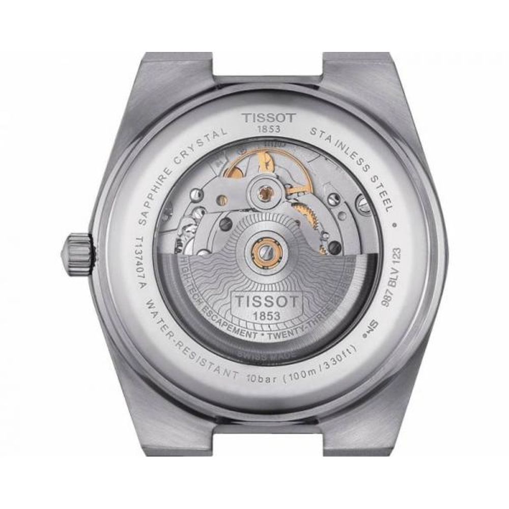 Tissoo_t 1853 Prx Automatic Top Quality silver dual blue
