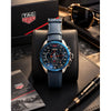 TAG HUER BLUE LEATHER BELT ALL WORKING PREMIUM WATCH