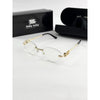 MIU MIU gold frame 1025
