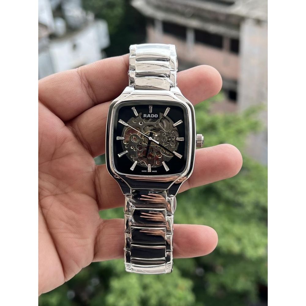 RAD- TRUE SQUARE AUTOMATIC SILVER BLACK