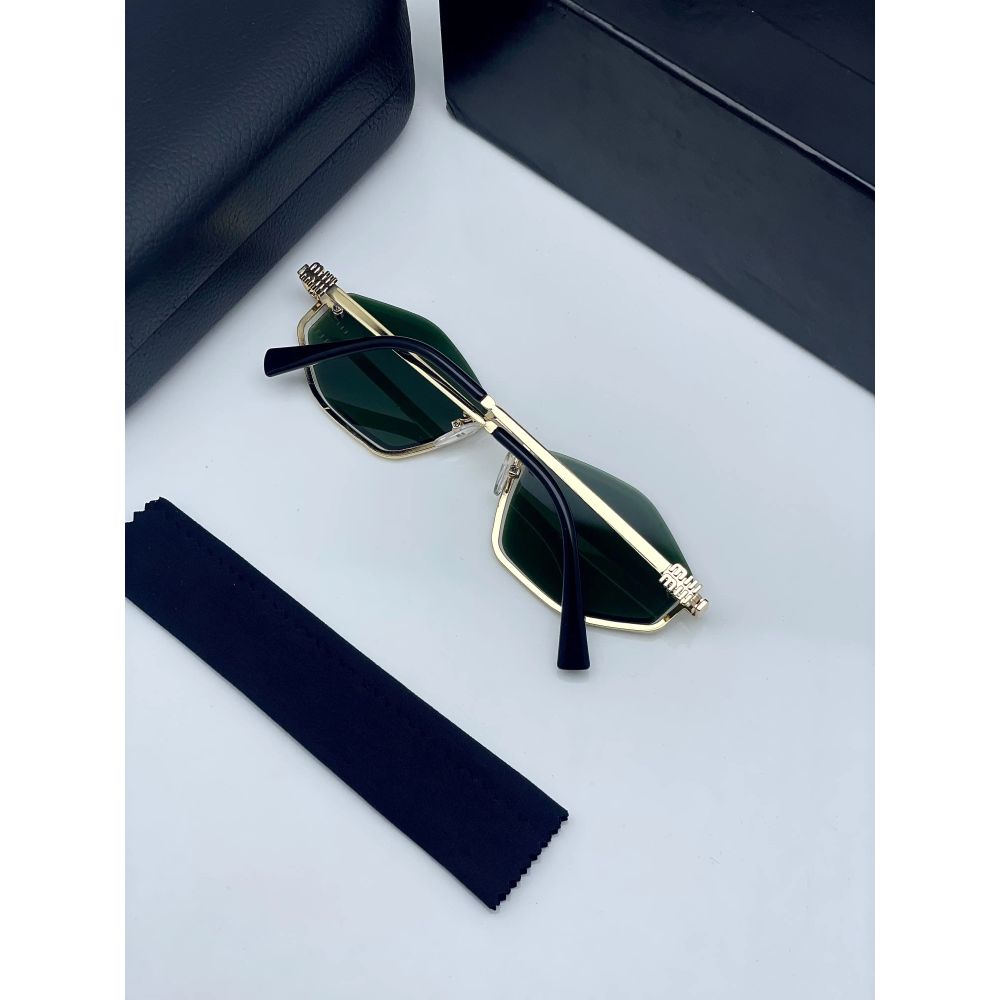 Miu Miu 25031 Gold Green