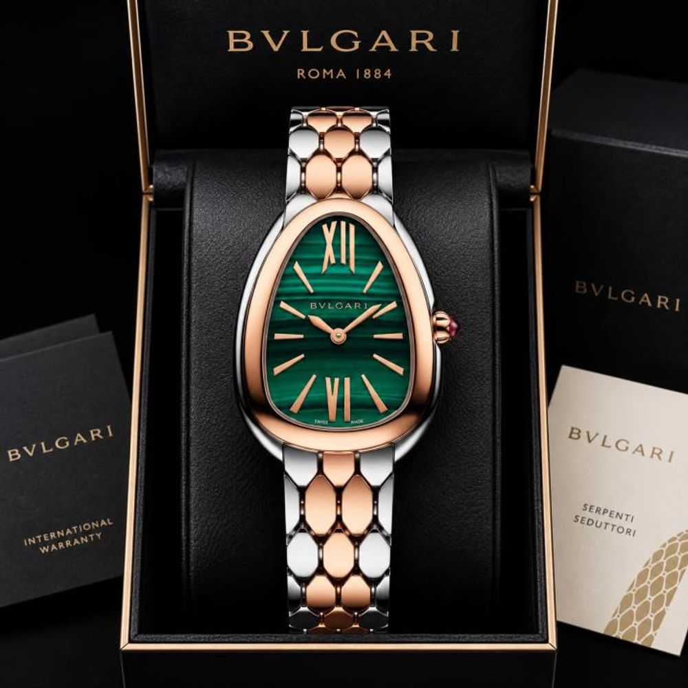 BVLGARI FOR LADIES TWO TONE