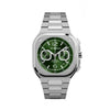Bell Ross Urban Chronograph Silver Green