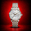 Seiko Pressge Cocktail Time GMT Stainless Steel White Dial