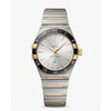 Omegg_a Constellation Co-Axial Chornometer Two Tone White Dial
